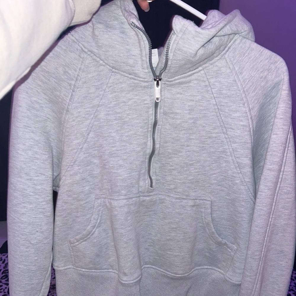 Gray Half Zip - image 2
